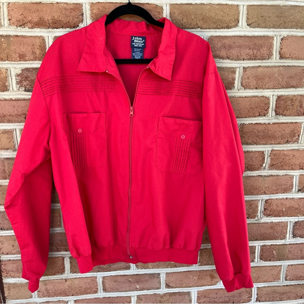 Vintage Red Men's Jacket